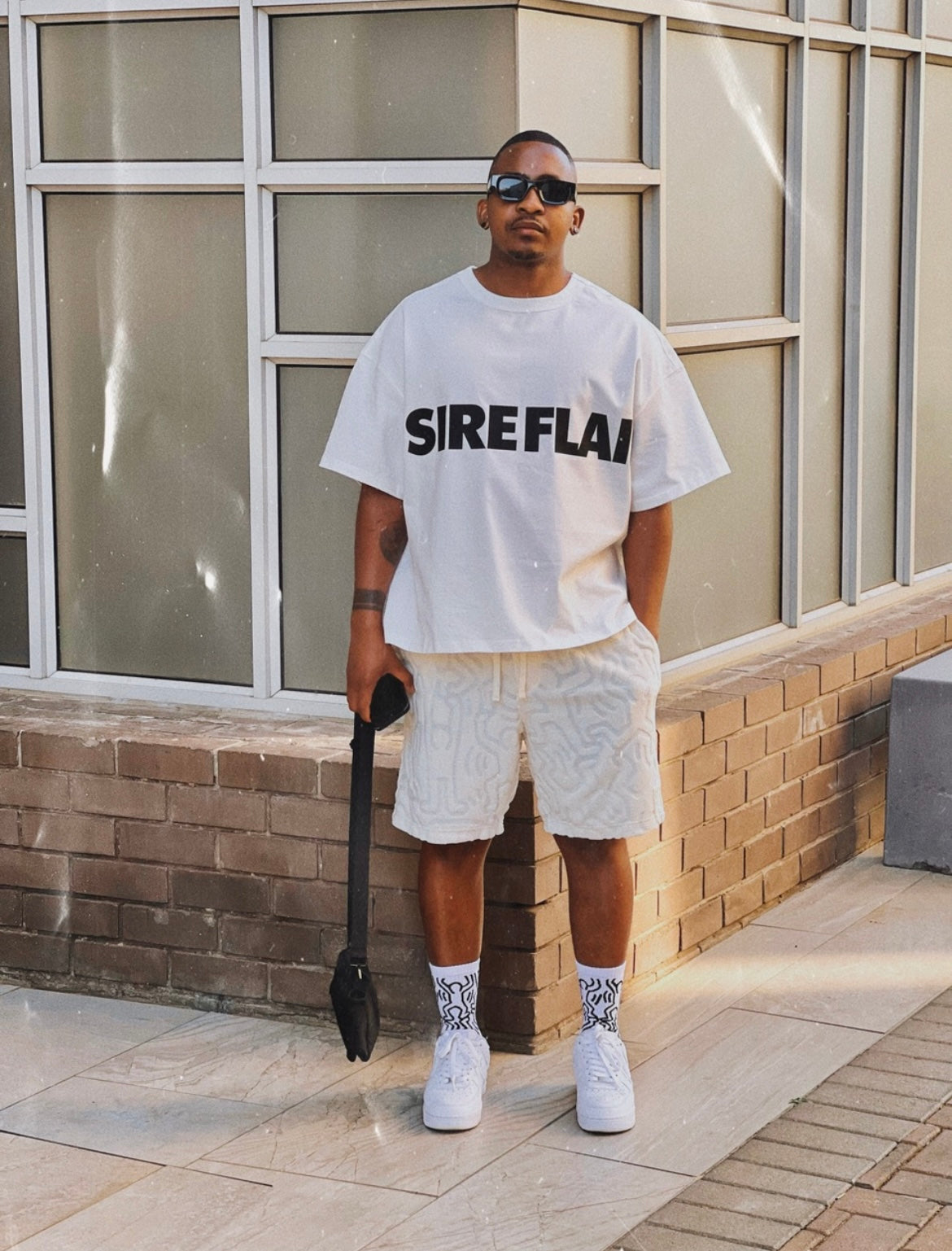 Loose Neck Oversized DS|FR Tee