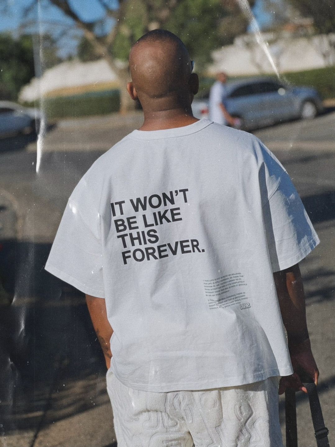 Loose Neck Oversized DS|FR Tee